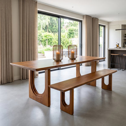 Canapé de salle à manger Bullnose à bords chanfreinés 180 cm – matières premières
