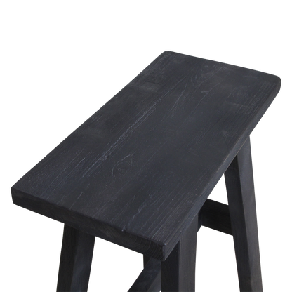 Banc « Bus Stop » noir moyen Raw Material