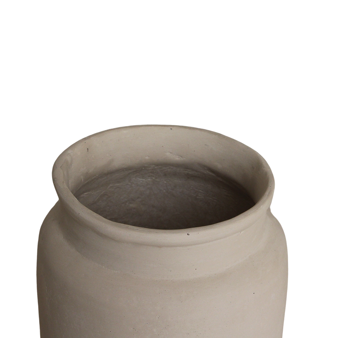 Chalk Vase décoratif Mandore moyen Raw Materials