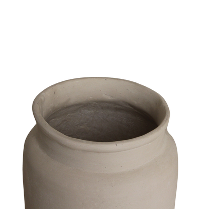 Chalk Vase décoratif Mandore moyen Raw Materials