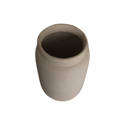 Chalk Vase décoratif Mandore moyen Raw Materials