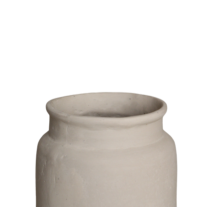 Chalk Vase décoratif Mandore moyen Raw Materials