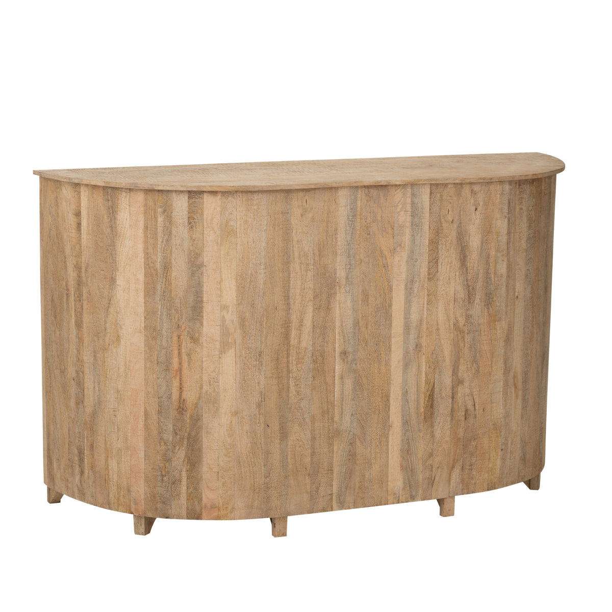 Meuble de bar Lounge en bois de manguier naturel J-Line