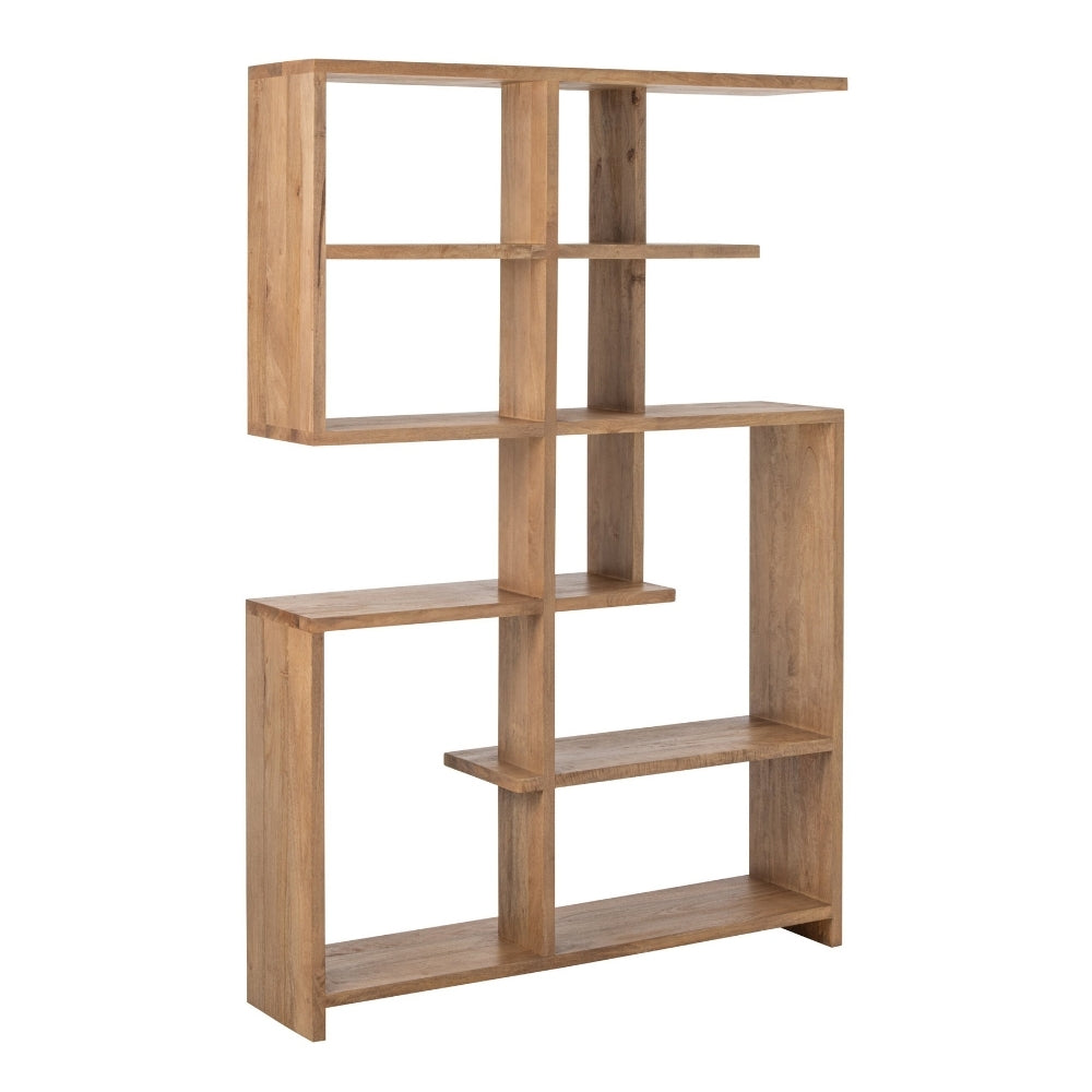 Bibliothèque en bois de manguier naturel J-Line