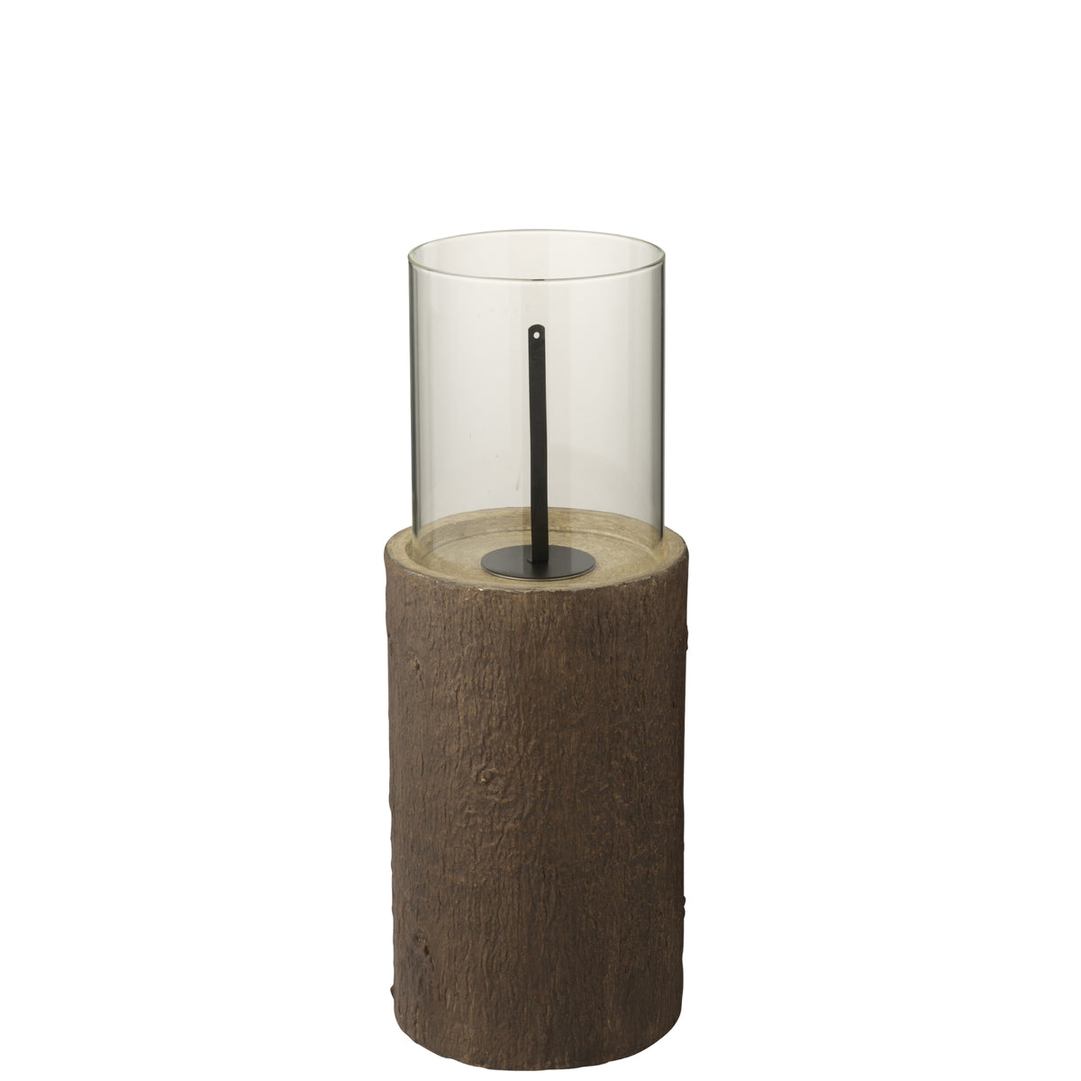 Buitenhaard Trunk Rond Haut Marron Foncé J-Line