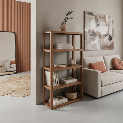 Étagère Bullnose à 5 Étages Matières Premières