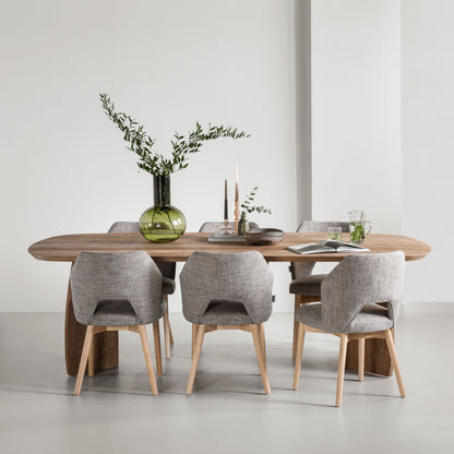 DTP Home Nova Table à manger Teck 220cm
