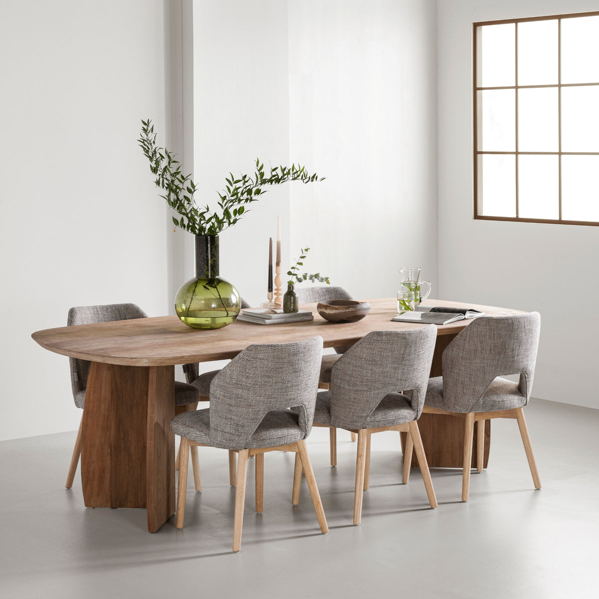 DTP Home Nova Table à manger Teck 220cm