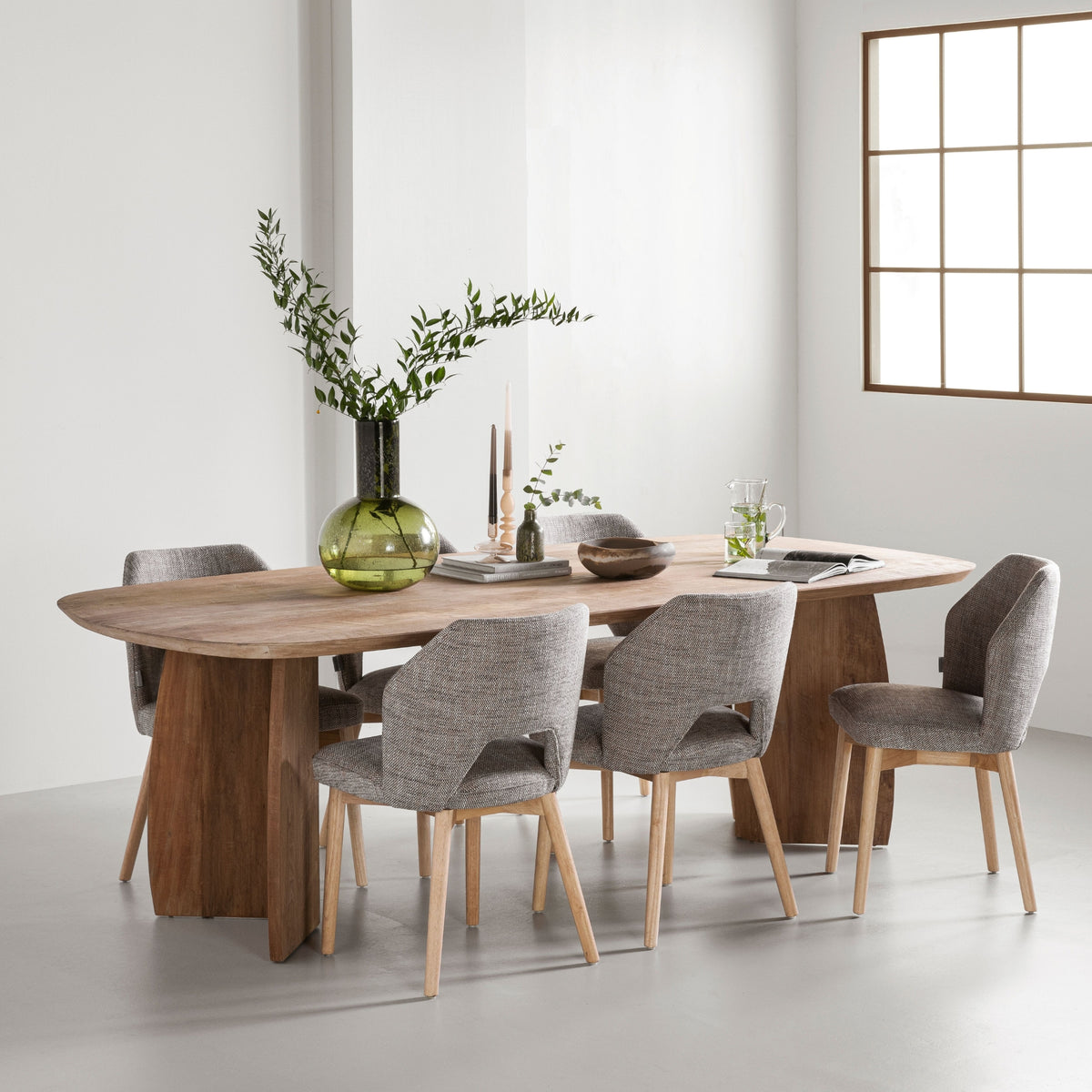 DTP Home Nova Table à manger Teck 220cm