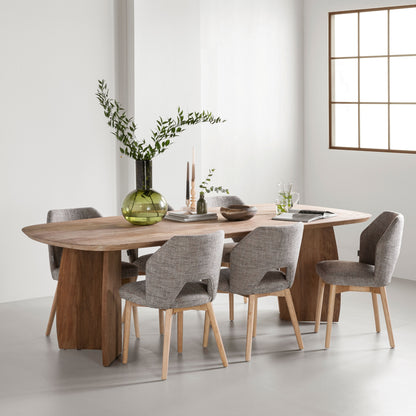 DTP Home Nova Table à manger Teck 220cm