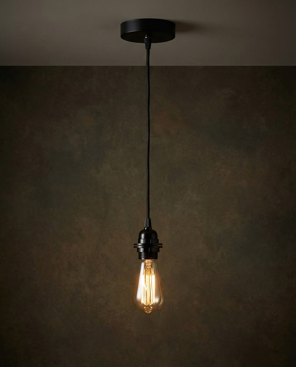 Douille de lampe noire 250 cm Bazar Bizar