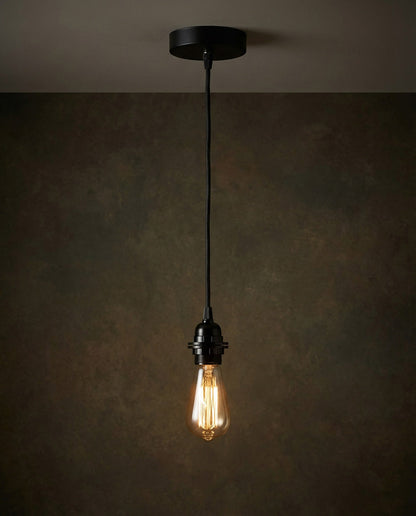 Douille de lampe noire 250 cm Bazar Bizar