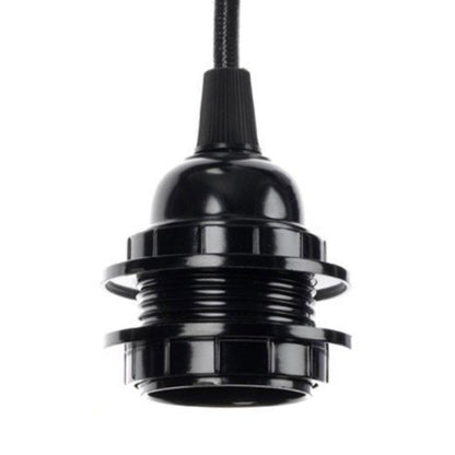 Douille de lampe noire 250 cm Bazar Bizar