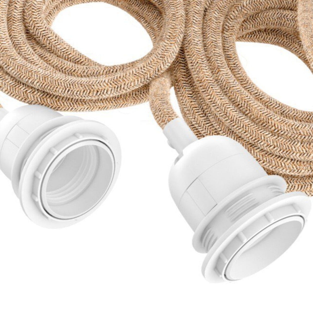 Douille de Plafond - Blanc Naturel - 3 Douilles