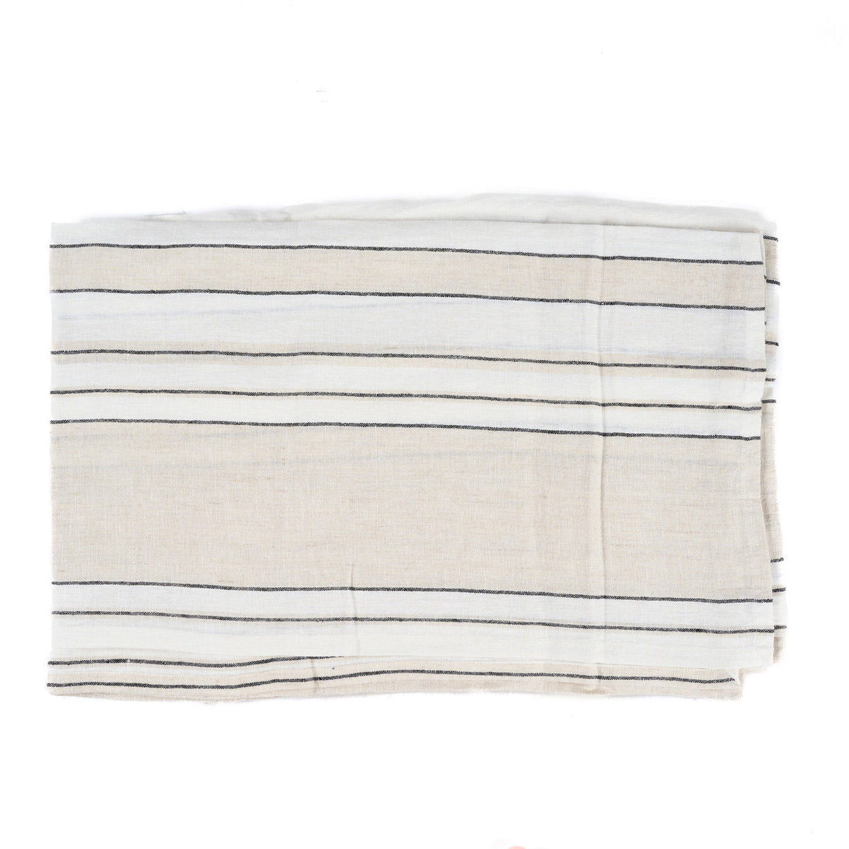 La Nappe Provence - Noir et Blanc Naturel - 150x300