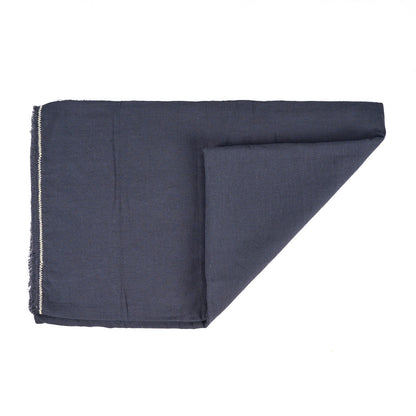 La nappe Tuscany - Noir Naturel - 150x300 Bazar Bizar
