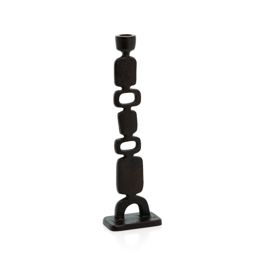Le bougeoir Totemo noir Large Bazar Bizarre