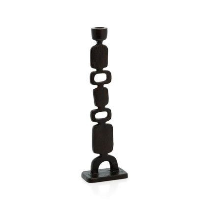 Le bougeoir Totemo noir Large Bazar Bizarre
