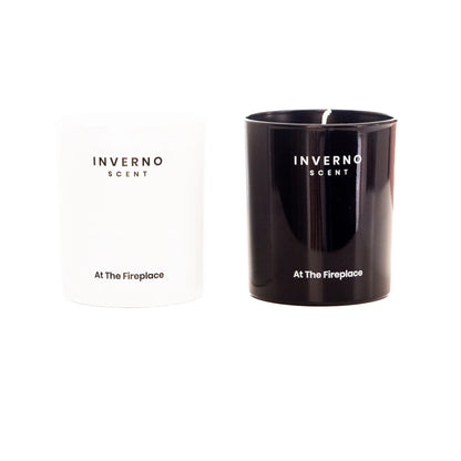 Bougie parfumée de luxe Inverno Scent At The Fireplace