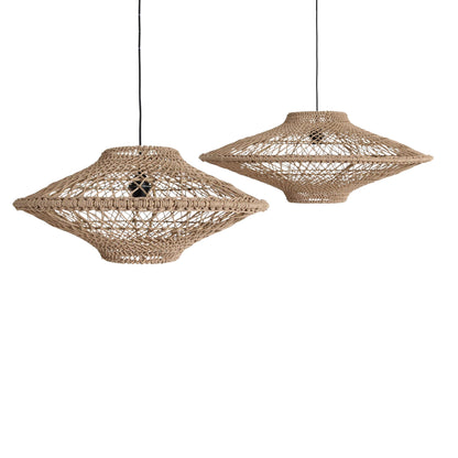 Raw Materials Suspension Corde de Coton Naturel Lot de 2