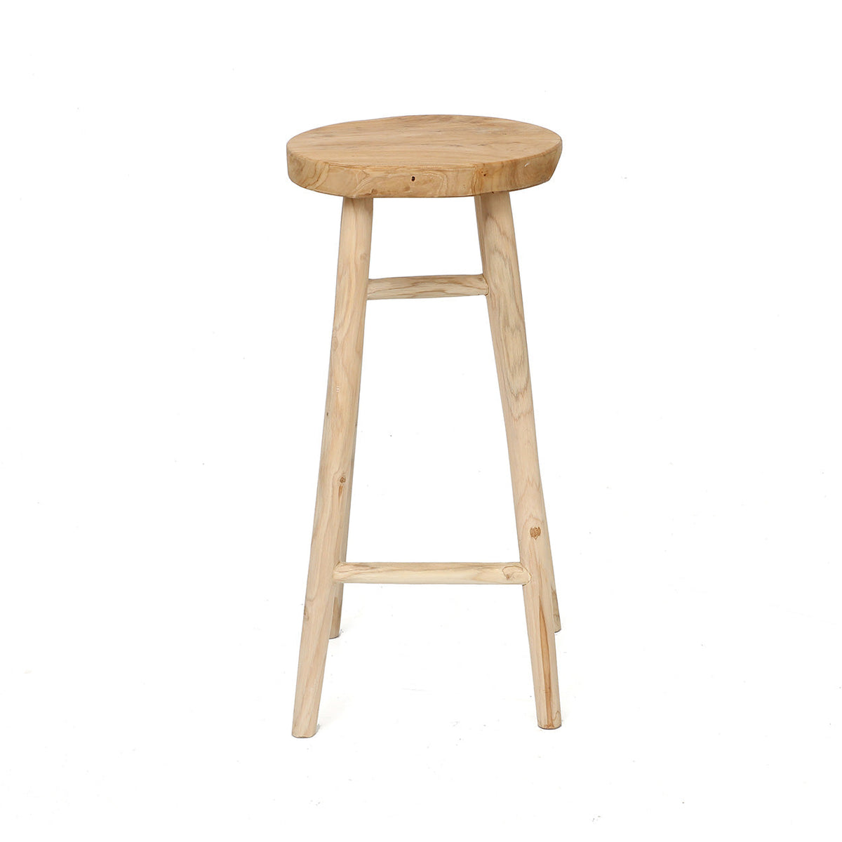 Le tabouret de bar Kedut - Naturel Bazar Bizar