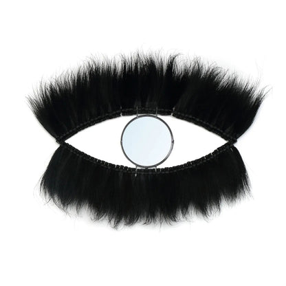 Le miroir Black Eye - Noir 100x60cm Bazar Bizar