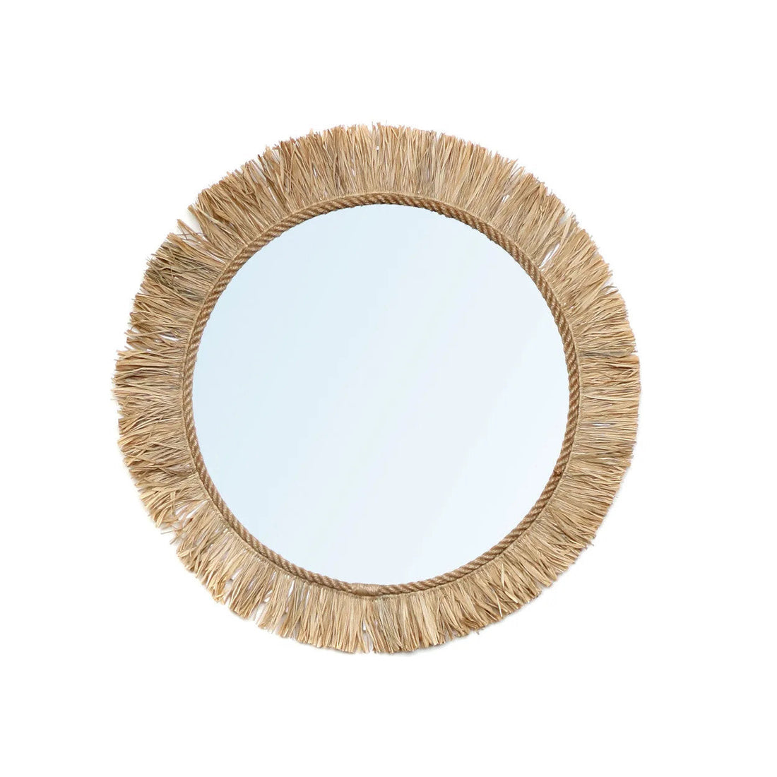 Le miroir Tahiti - Naturel 60x60cm