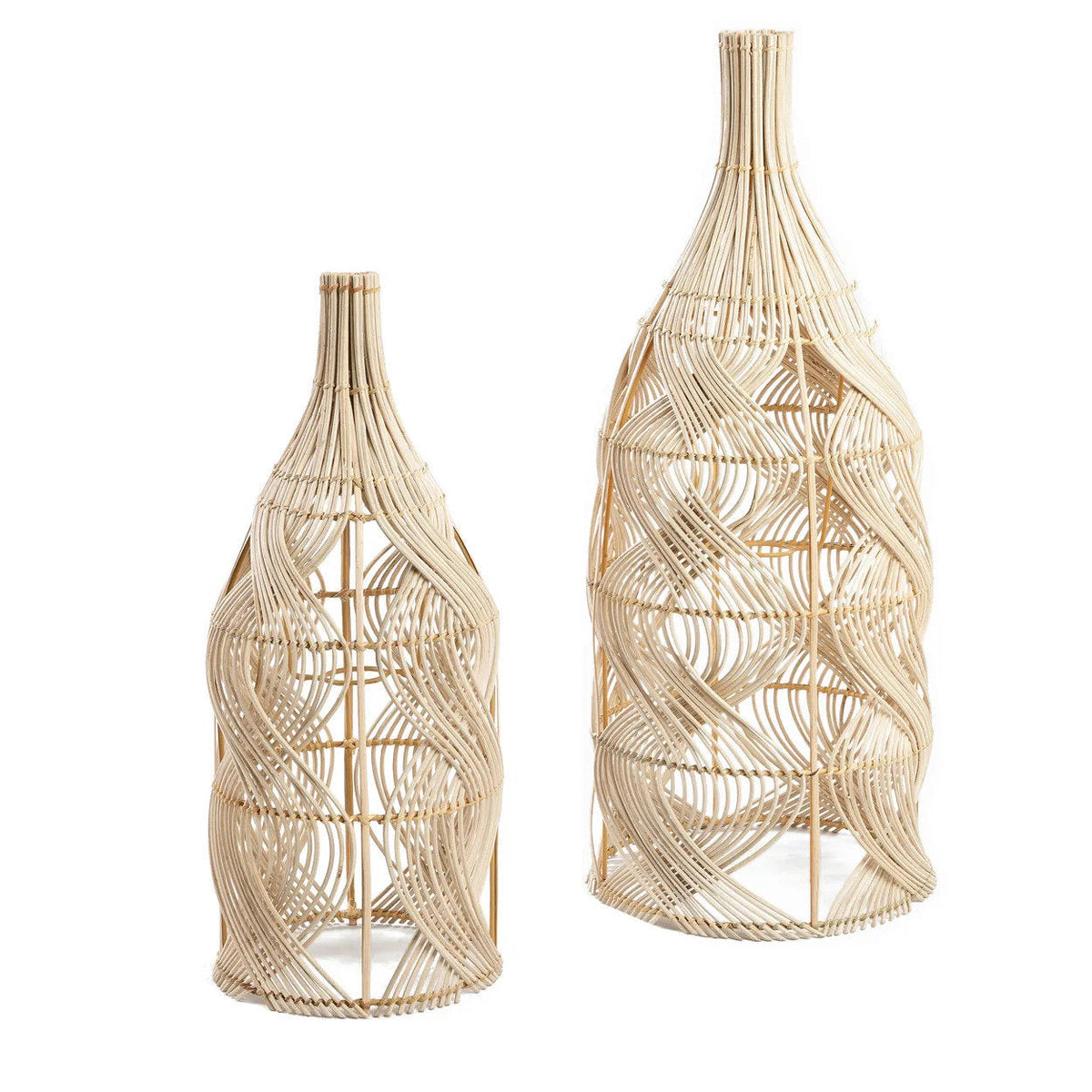 La suspension Garaffa Naturel Medium Bazar Bizar