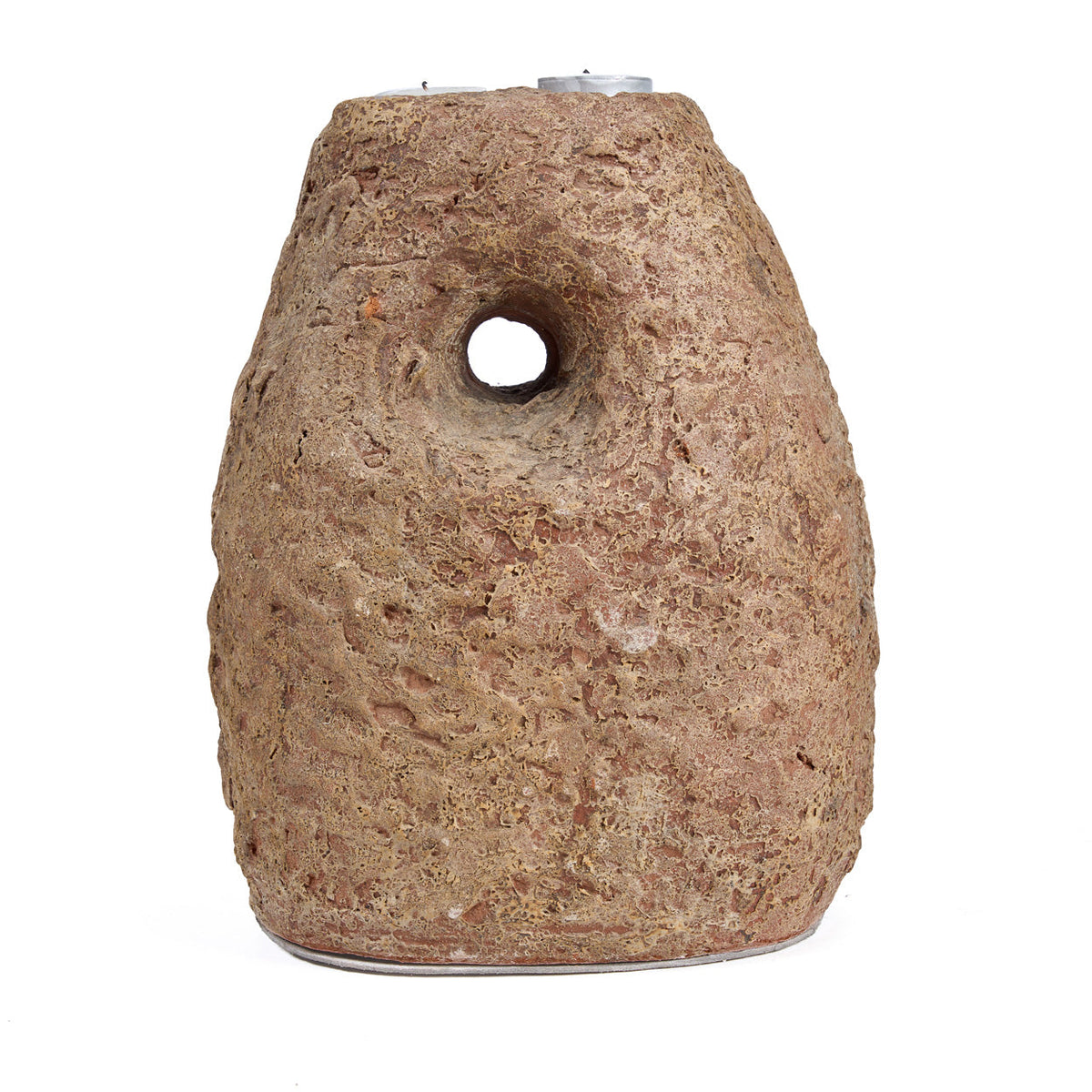 Le bougeoir Terra Totem marron Bazar Bizar