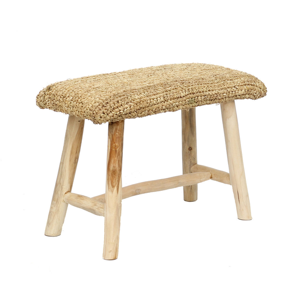 Le Banc en Raphia - Naturel Bazar Bizarre