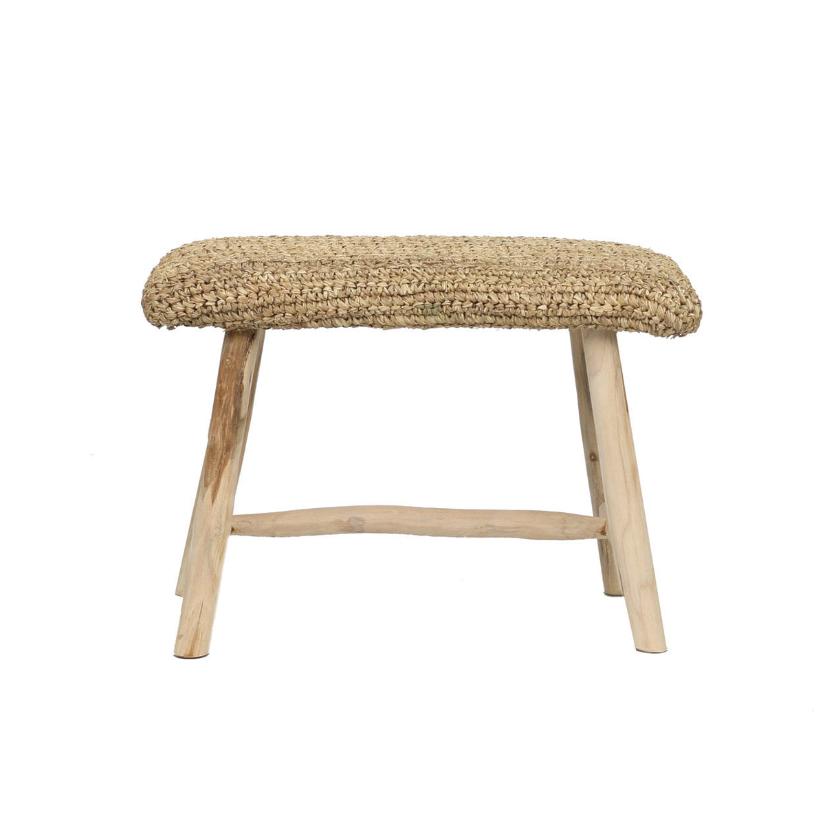 Le Banc en Raphia - Naturel Bazar Bizarre