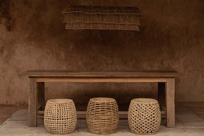 Le tabouret Zarkah Naturel Bazar Bizarre