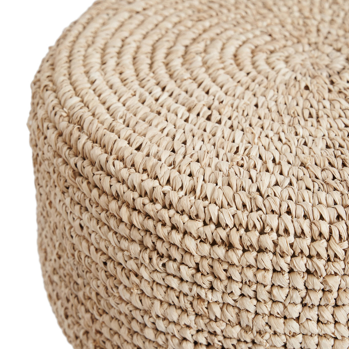 Le tabouret de bar en raphia Bazar Bizar