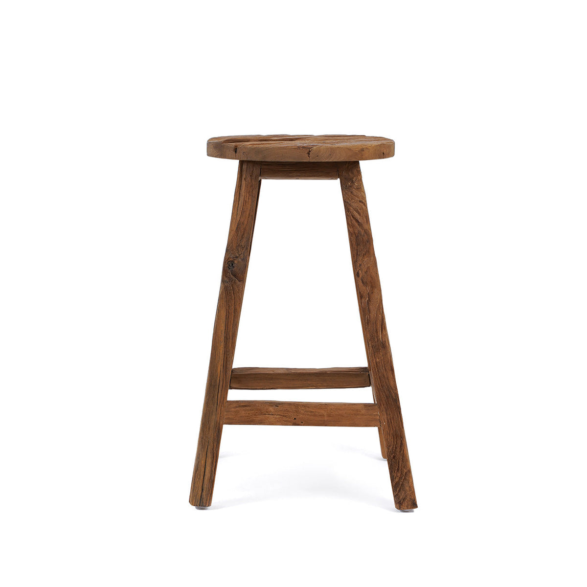 Le tabouret de bar Shibori Naturel Bazar Bizarre