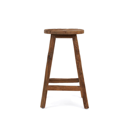 Le tabouret de bar Shibori Naturel Bazar Bizarre