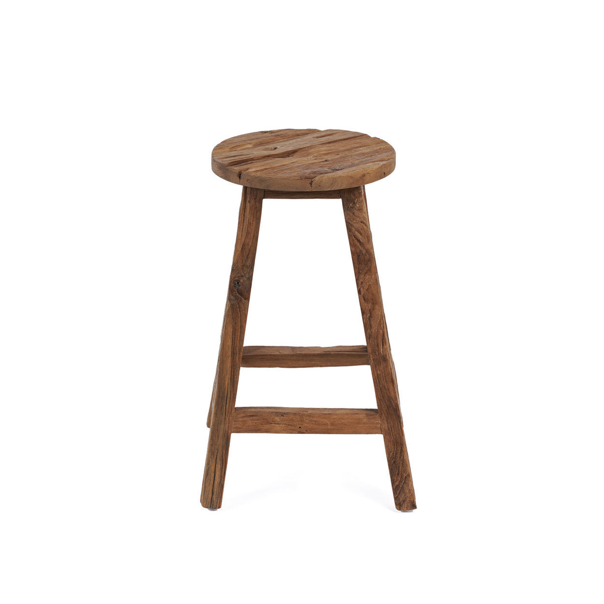 Le tabouret de bar Shibori Naturel Bazar Bizarre