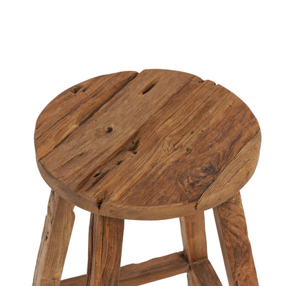 Le tabouret de bar Shibori Naturel Bazar Bizarre