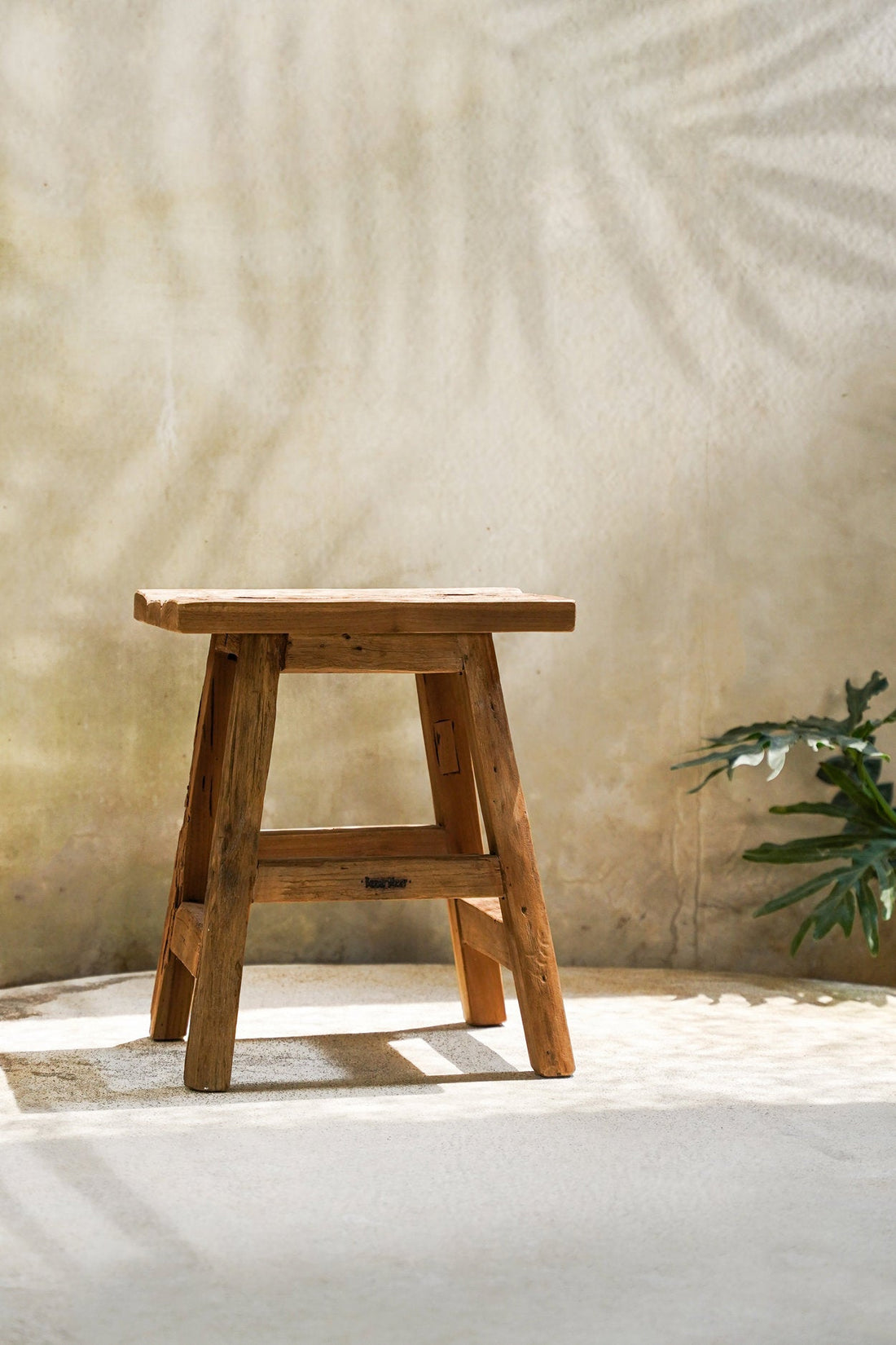 Le tabouret Yoke - Naturel - L