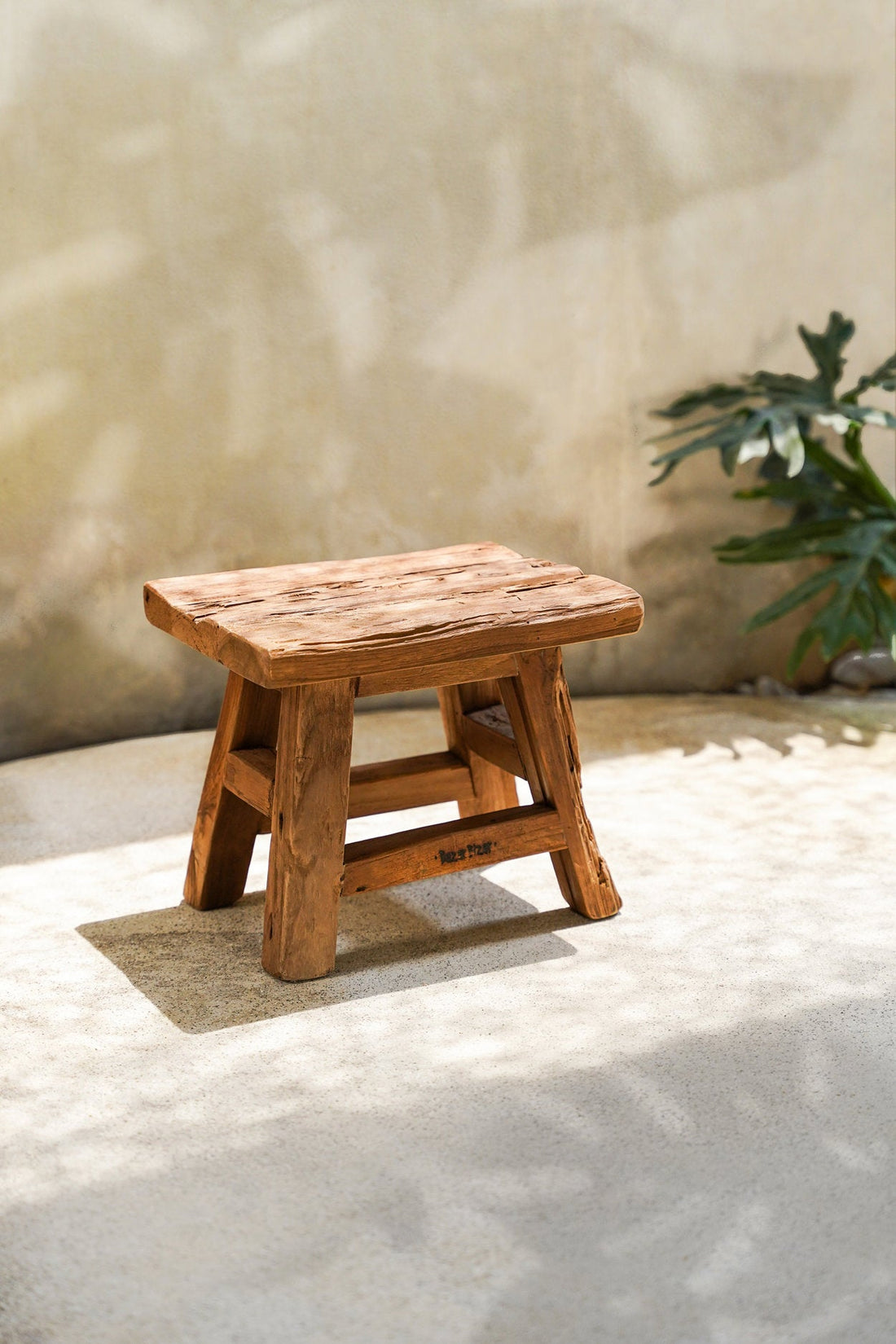Le tabouret Yoke - Naturel - S
