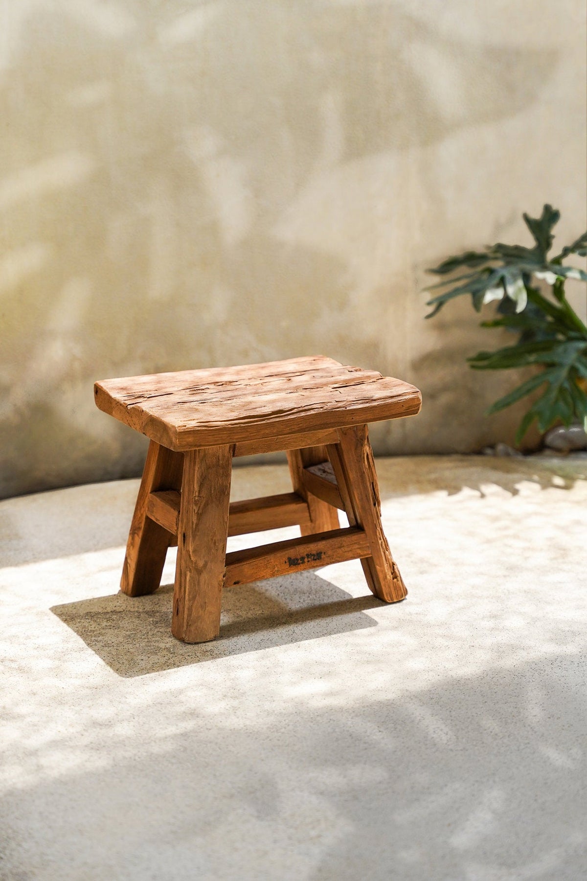 Le tabouret Yoke - Naturel - S