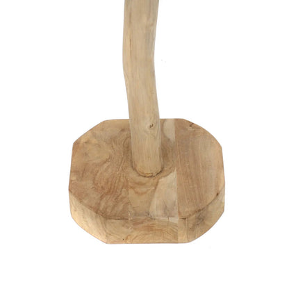 Porte-manteau en teck Naturel 160cm Bazar Bizar
