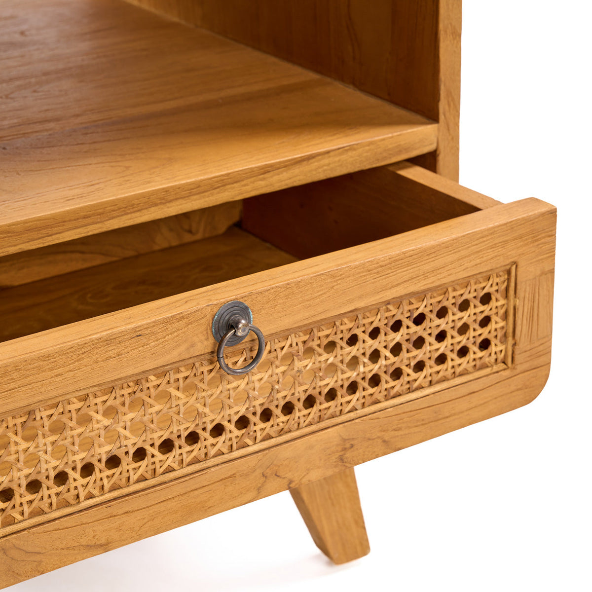 La table de chevet Breeze Naturel Bazar Bizarre
