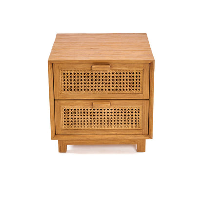 La table de chevet Harmony Naturel Bazar Bizarre
