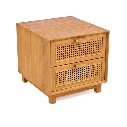 La table de chevet Harmony Naturel Bazar Bizarre