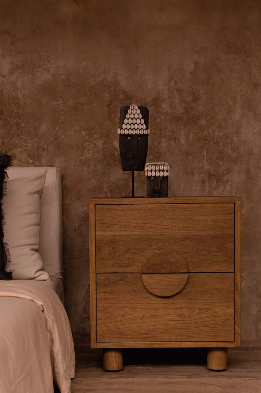 La table de chevet Eclipse Naturel Bazar Bizarre