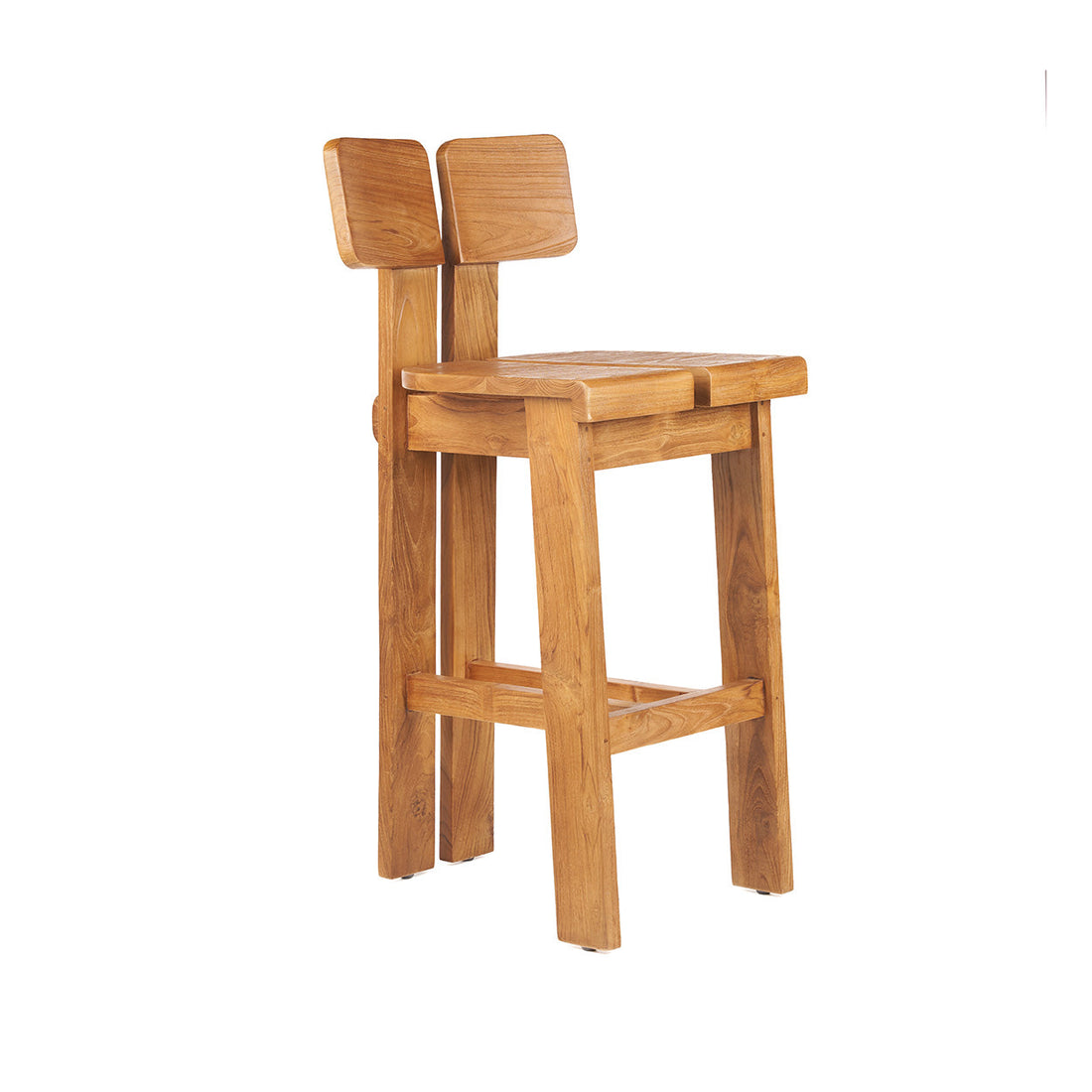Le tabouret de bar Sama Sama - Naturel - Bazar Bizar