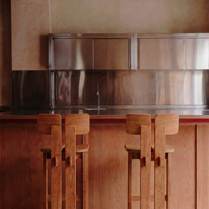 Le tabouret de bar Sama Sama - Naturel - Bazar Bizar