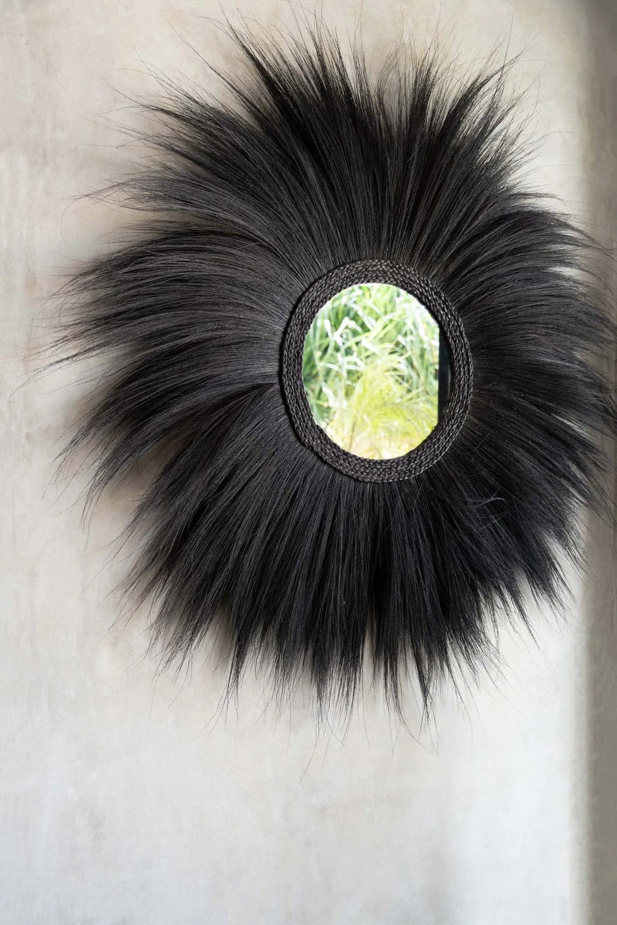 Le miroir Simba - Noir - L 100x100cm