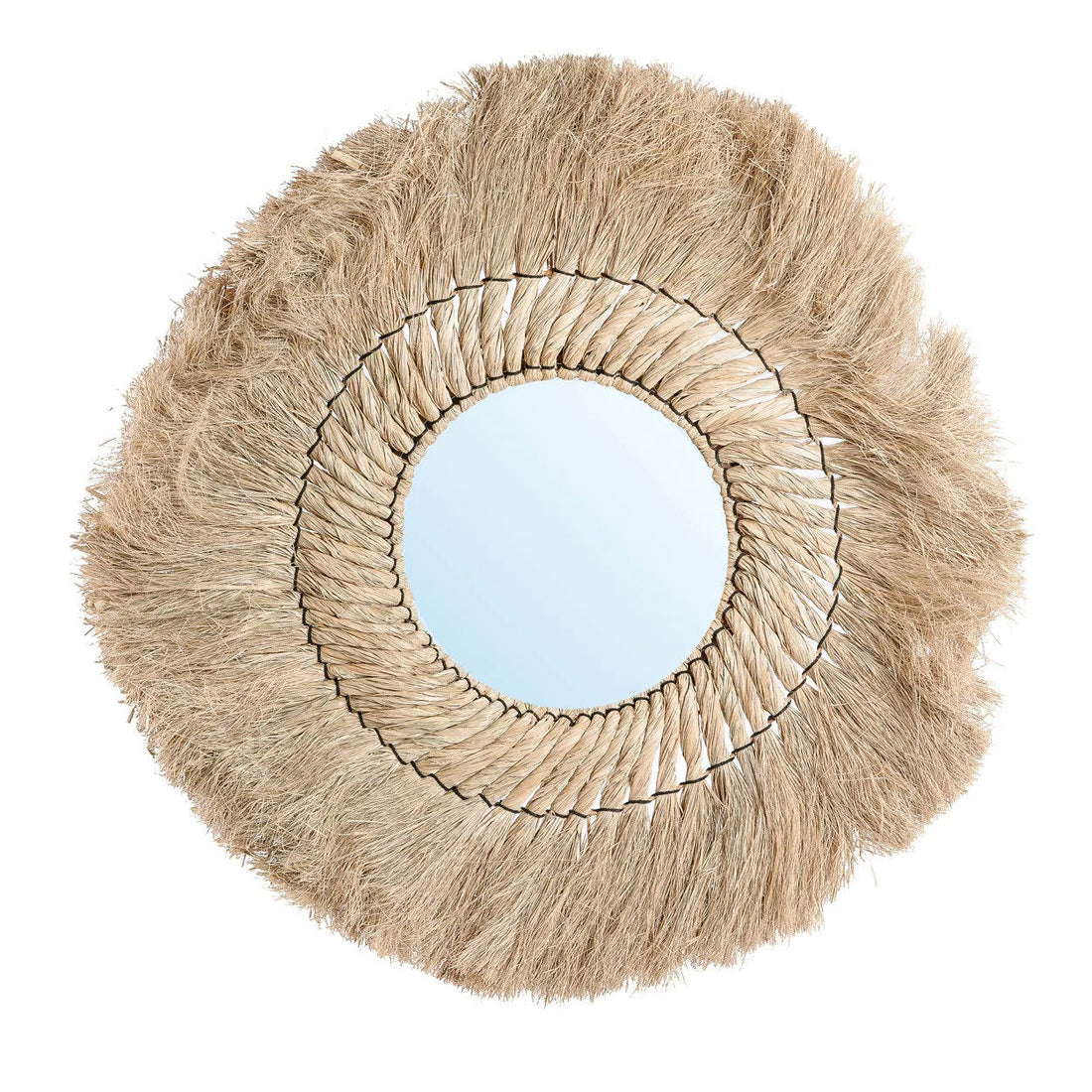 Le miroir Pretty Blond - Naturel - L 90x90cm