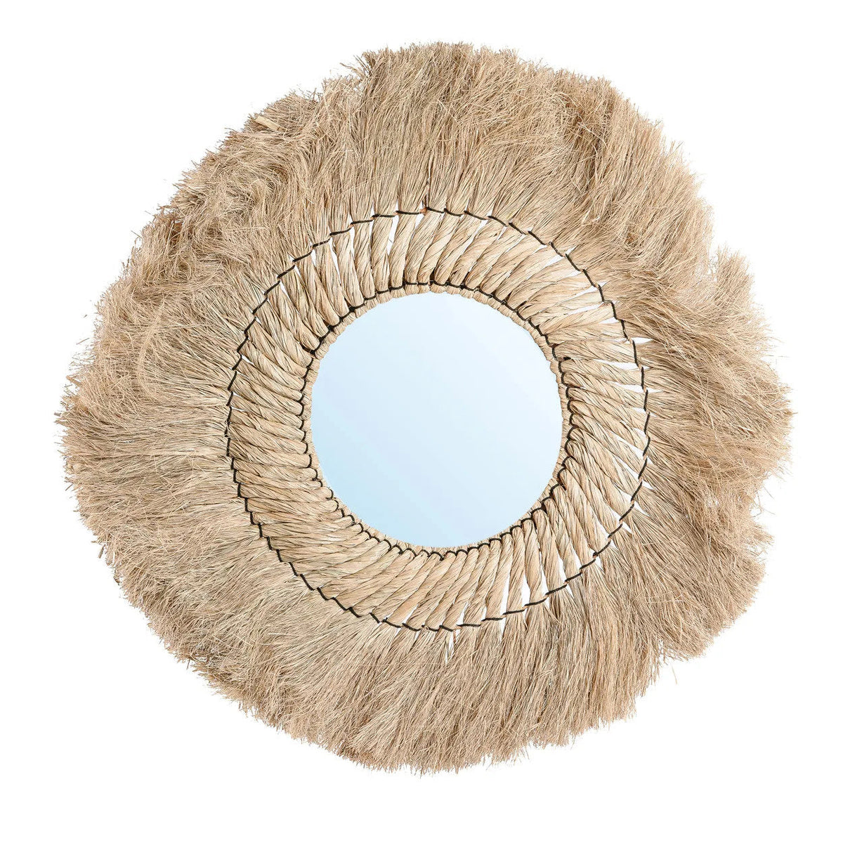 Le miroir Pretty Blond - Naturel - L 90x90cm Bazar Bizar
